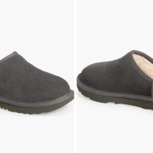 UGG Classic Kids Slip on Slippers. Size 2.